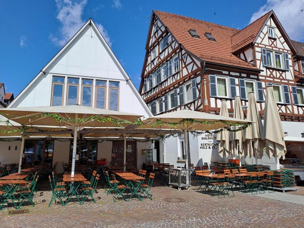 Stadthotel Waldhorn Кірхгайм-унтер-Тек Екстер'єр фото